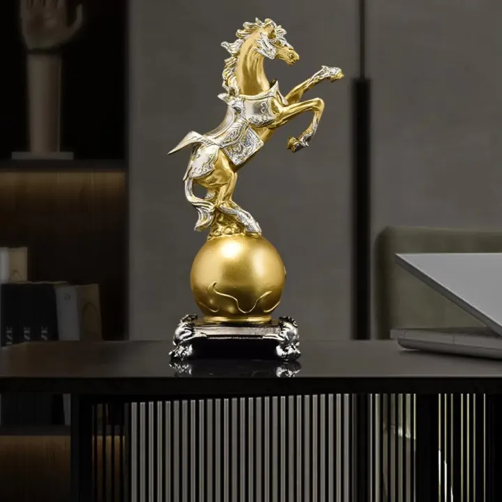 New%20Resin%20Feng%20Shui%20Lucky%20Horse%20Statue%20Good%20Luck%20Small%20Office%20Ornaments%20Attract%20Wealth%20Horse%20Sculpture%20Living%20Room%20-%20Image%203