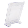 Acrylic L-Shape Display Stand Brochure Holder. 