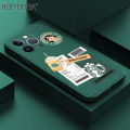 Hontinga for iPhone 15 Pro Max Plus Back Cover New Starbucks Order Soft Liquid Silicone Phone Case. 