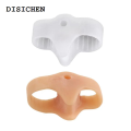 DISICHEN 2025 2pcs=1pair Silicone Toe Spreader Separator Bunion Hallux Valgus Corrector Thumb Finger Correction Straightener Foot Care Tool. 
