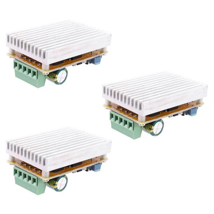 NCANRUI 3X 380W 3 Phases Brushless Motor Controller Board(No/Without Hall Sensor) BLDC PWM PLC Driver Board DC 6.5-50V