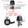 Tuya Smart Zigbee 3.0 Water Valve Gas Valve Mechanical Valve Switch Bluetooth Valve Control (AU Plug). 