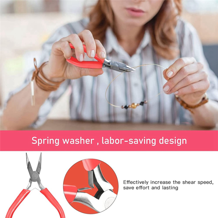 Cluellp-Jewelry%20Pliers,%2016Pcs%20Jewelry%20Making%20Pliers%20Tools,%20Jewelry%20Making%20Pliers%20Tools,%20for%20Jewelry%20Repair,%20Wire%20Wrapping%20-%20Image%204