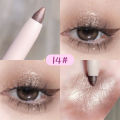 Shimmer White Eyeliner Pen Brighten Matte Waterproof Highlighter Glitter Low Saturation Aegyo-sal Eyeshadow Stick Korean Makeup. 