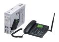 Dual SIM F1+ GSM Fixed Wireless Corded & Cordless Landline Phone (Black). 