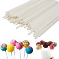 Ssjmnepal Decor 6 Inch Plastic Lollipop Sticks for Cakesicle Popsicle and Candy (100pcs). 