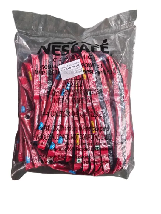 Nescafe%20Classic%20Instant%20Coffee%20Sachets%20144%20Pcs%200.9%20Gm%20Each%20-%20Image%204