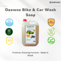 Bike and Car Wash Liquid Shampoo 5Ltr | Daewoo Safe Shine | Bike Shampoo | Car Shampoo | Bike and Car Shampoo | Bike Cleaner | Car Cleaner | Motorcycle Shampoo | Auto Wash Soap | Vehicle Wash | Detailing Shampoo | Super Foamy | pH Neutral | Non-Corrosive. 