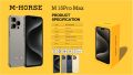 M-HORSE M15 Pro Max 3/64 Ram Rom 5000 mAh Battery. 
