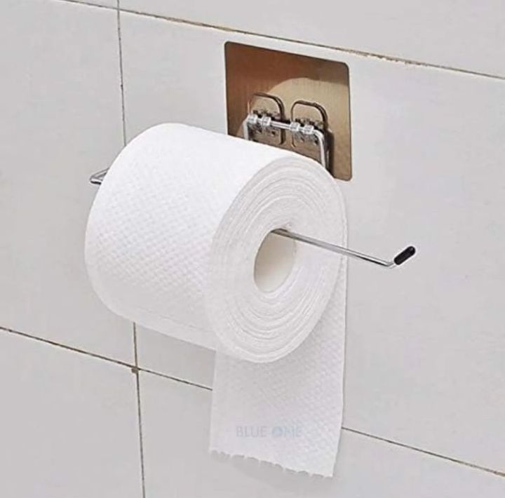 Stainless%20Steel%20Self%20Adhesive%20Napkin%20Ring%20Wall%20Mount%20Towel%20Hanging%20Holder%20with%20Magic%20Adhesive%20Pad%20-%20Image%202
