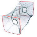 Foldable Fishing Net Dip Net Fish Cage Nylon Steel Wire Fishing Trap Cage MENGYU. 