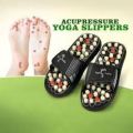 Spring Acupressure And Magnetic Therapy Accu Paduka Slippers For Full Body Blood Circulation Natural Leg Foot Massager Slippers. 