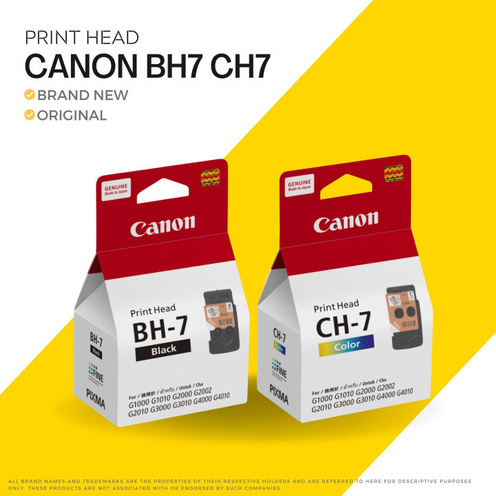 Print Head BH-7 Black CH-7 Color For G1000, G1010,,G2002