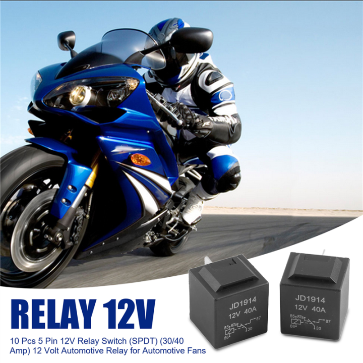 CGearuppt%2010%20Pcs%205%20Pin%2012V%20Relay%20Switch%20(SPDT)%20(30/40%20Amp)%2012%20Volt%20Automotive%20Relay%20for%20Automotive%20Fans%20-%20Image%206
