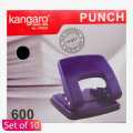 Black Color Kangaroo Punch Machine Kangaroo 600- 10 Pcs Set. 