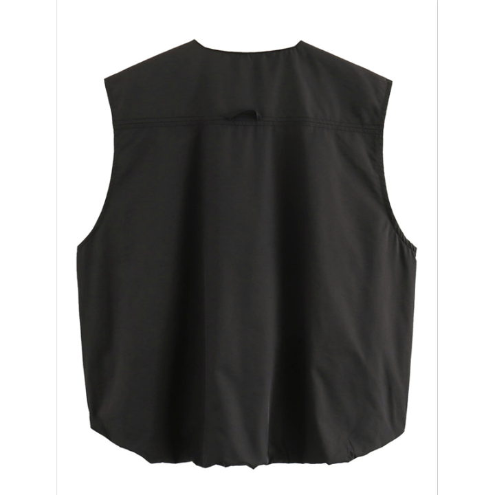 Womens%20Casual%20Zip%20Up%20Vest%20White%20L%20-%20Image%205