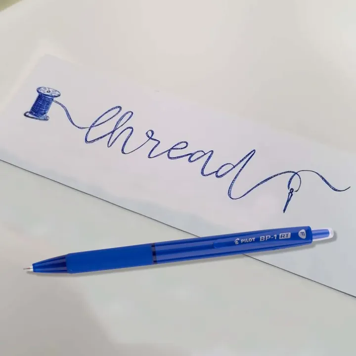 Pilot%20BP%201%20RT%20Fine%200.7%20Ballpoint%20Pen%20with%20Soft%20Rubber%20Grip%20(12%20Pcs%20Pack)%20-%20Image%206