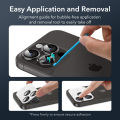 ESR  Armorite Camera Lens Protectors for iPhone 15 Pro Max / 15 Pro  Individual Lens Protectors. 