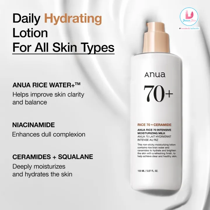 Anua%20Rice%2070%20Intensive%20Moisturizing%20Milk%20Lotion%20%5B150ml%5D%20By%20Dream%20Skin%20Nepal%20-%20Image%202