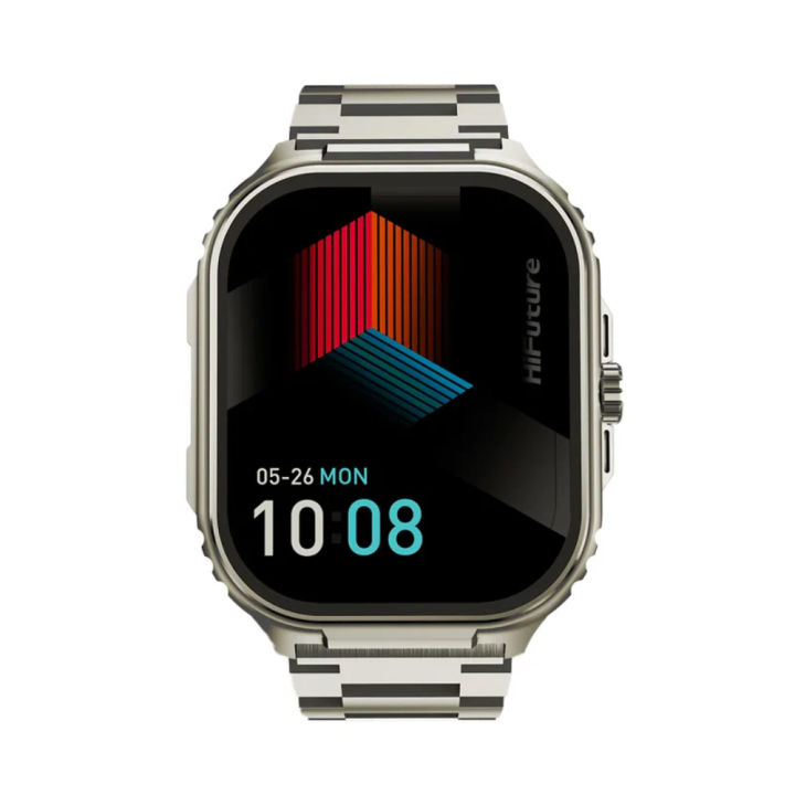 HiFuture%20Ultra3%20Pro%20Stainless%20Steel%20Smartwatch%20%7C%202.04''%20Super%20Amoled%20Display%20%7C%20AI%20Enhanced%20Health%20Monitoring%20%7C%20Bluetooth%20Calling%20%7C%20IP68%20Water%20Resistant%20%7C%207%20Days%20Battery%20By%20PMH%20-%20Image%202