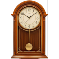 Brown Analog Rikon RK 50 PND Premium Pendulum Wall Clock For Office Size: 305 X 480 Mm. 