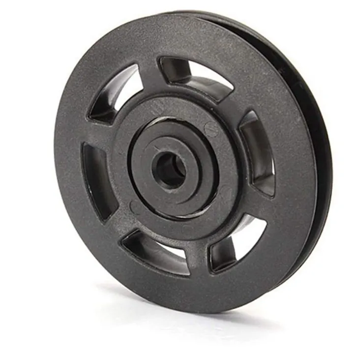 NAMUNY%208Pcs%2095mm%20Black%20Bearing%20Pulley%20Wheel%20Cable%20&%206%20Pack%201%20Inch%20(25%20mm)%20Barbell%20Clip%20Clamps-Dumbbell%20Spring%20Collars%20-%20Image%205