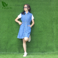 Fuloo Denim Dress In Blue For Women - Fashion | One Piece For Women | Women'S Wear | Denim Dress For Women |. 