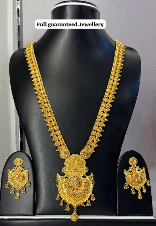 Heavy Rani Haar Gold Plated Heavy Long Rani Haar For Women | Daraz.com.np