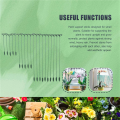 60Pcs Plant Supports Set - 20 Pack Flower Plant Stakes Sticks (3 Sizes), 20 Plant Support Clips and 20 Orchid Clips. 