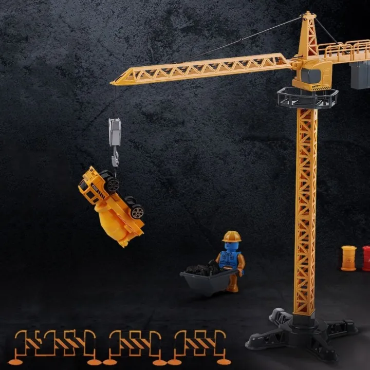 Classic%20Lifting%20Tower%20Tower%20Crane%20Model%20Simulation%20Excavator%20Engineering%20Vehicle%20Toy%20Diecast%20Alloy%20Car%20Construction%20Model%20Educational%20Toy%20-%20Image%204