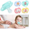 Nipple Newborn Baby Nipple Shield Pacifiers Baby Cartoon Sleeping Soft Silicone Pacifiers Pattern Random Kids Baby Pacifier. 