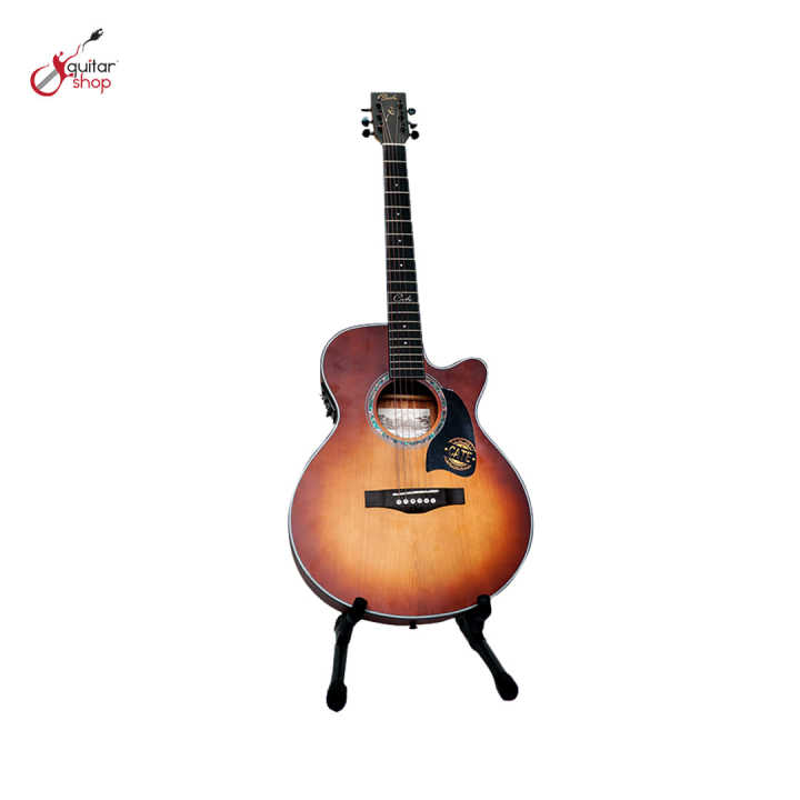 Cate  QM-704 Semi-Acoustic Guitar