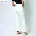 KADE White Belly Formal Pants For Women. 