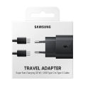 Samsung 25W Super Fast Charger Travel Adapter + Type C to Type C Cable (EP- TA800). 