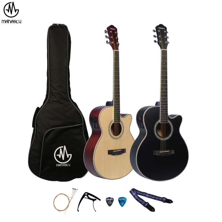 Manaslu MG2T SemiAcoustic Guitar with Package