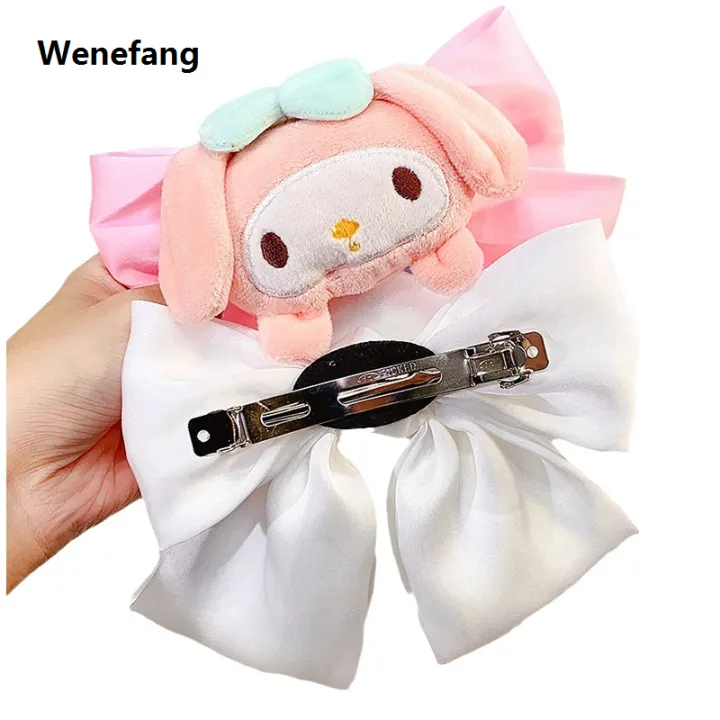 Wenefang%20Sanrio%20Hair%20Accessories%20Kuromi%20Cinnamoroll%20My%20Melody%20Kawaii%20Profesional%20Girls%20Hair%20Clip%20Hairpin%20Anime%20Figure%20Curled%20Girl%20Gift%20-%20Image%202