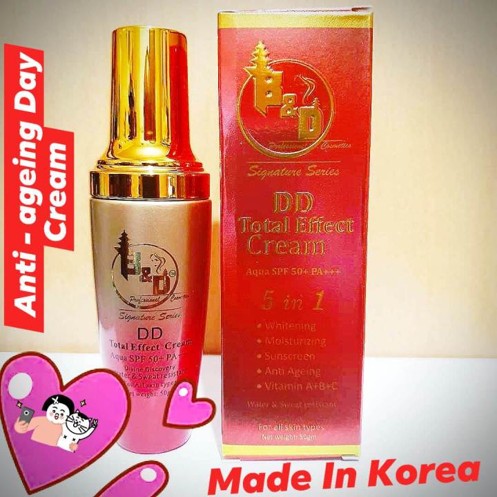 B&D%20Total%20Effect%20DD%20Cream%20Aqua%20SPF%2050+%20PA+++%205%20in%201%20Product%20of%20Korea%2050gm%20-%20Image%204
