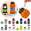 Folding Cup Water Bottle Football Basketball Volleyball Sport Accessory. 