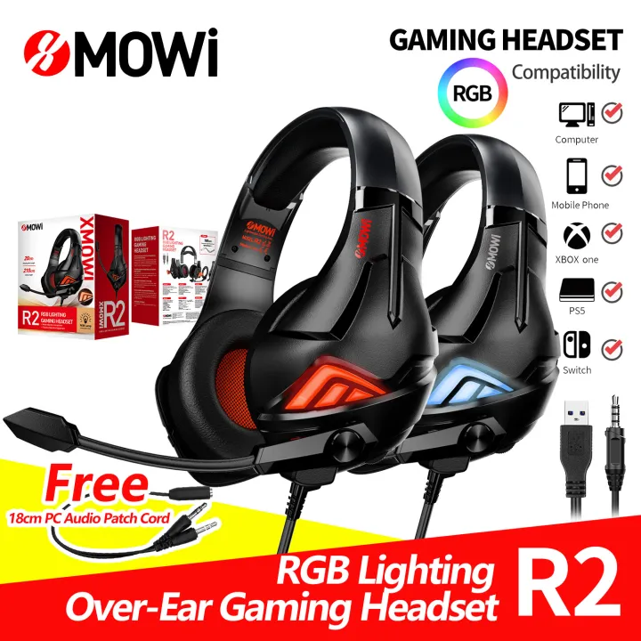 Plextone%20Xmowi%20R2%20Rgb%20Lighting%20Gaming%20Headset%20Omnidirectional%20Noise%20Reduction%20Microphone%20With%20Arm%20Adjustment%20-%20Image%203