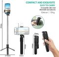 R1S Adjustable 3 In 1 Multifunctional Selfie Stick / Tripod. 