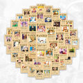 One Piece Anime Wanted Mini Sticker Bounty Stickers Monkey D Luffy Zoro Sanji Shanks Strawhat Pirates and Many More. 