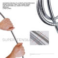 Flexible EPDM Shower Hose – 1.2M / 1.5M | Brass Connectors | Hot & Cold Water Compatible. 