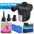 3 nozzle electric air pumps,fast inflatable pump,air inlet/outlet,swimming pool,air mattress,BINLU. 