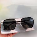 Changeable Glass Black/Without Case/Golden Black Metal Frame Sunglasses For Men. 