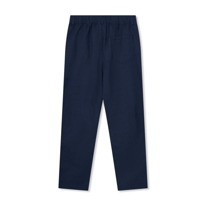 Bossini Women’s Summer Pants 252275006| Lightweight Breathable | Comfortable Linen Cotton Elastane Stretch Casual Pants for Ladies