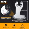 Professional Cemented Carbide Multitool Saw Rust Resistant Fast Cutting Diamond Oscillating Saw Triangle Saw Marble Cutting. 