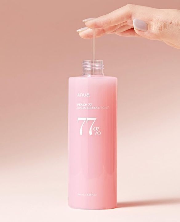 Anua Peach 77% Niacin Essence Toner 250ML | Korean Skincare