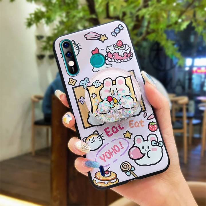 Glitter%20Waterproof%20Phone%20Case%20For%20Itel%20A56/A56%20Pro%20Back%20Cover%20drift%20sand%20Simplicity%20Cute%20Kickstand%20Durable%20protective%20-%20Image%2010