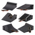 Finger Skateboards Toy Set Mini Training Skating Board with Ramp Track EATOP. 