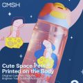 CMSH OrbitDuck Toddler Cup – 350ml Leakproof Straw Bottle with Cute Space Ears. 